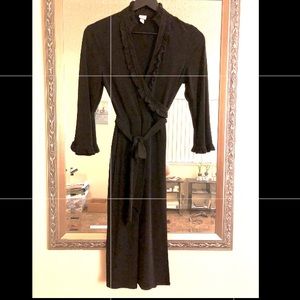 Merona Black Long Dress size XS